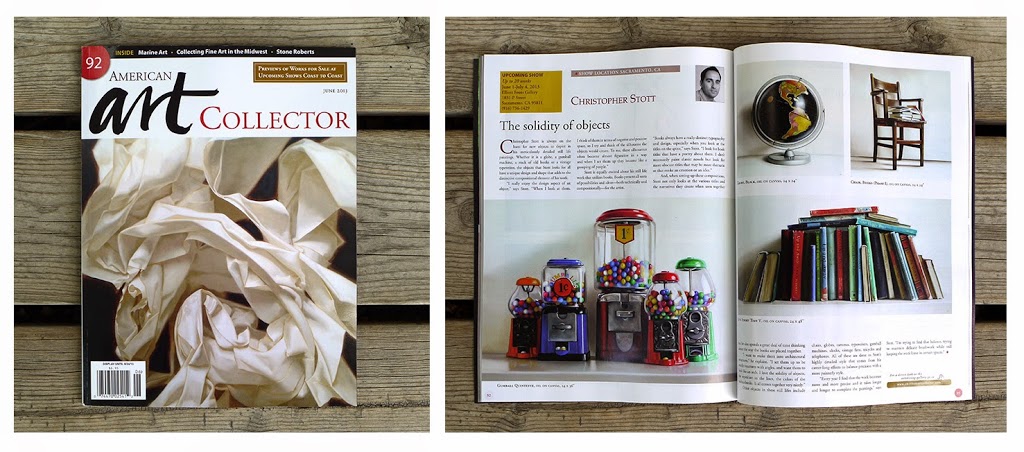 American Art Collector June 2013. It's nice when your efforts get recognised.