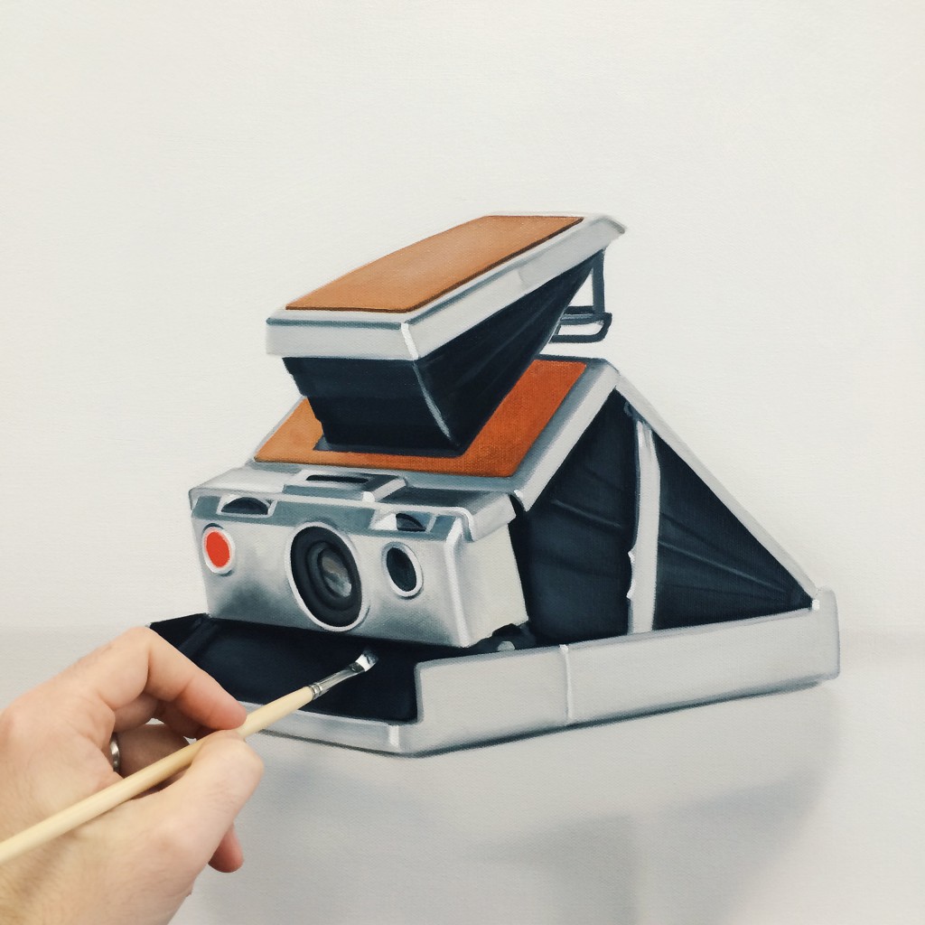Polaroid SX-70 Painting