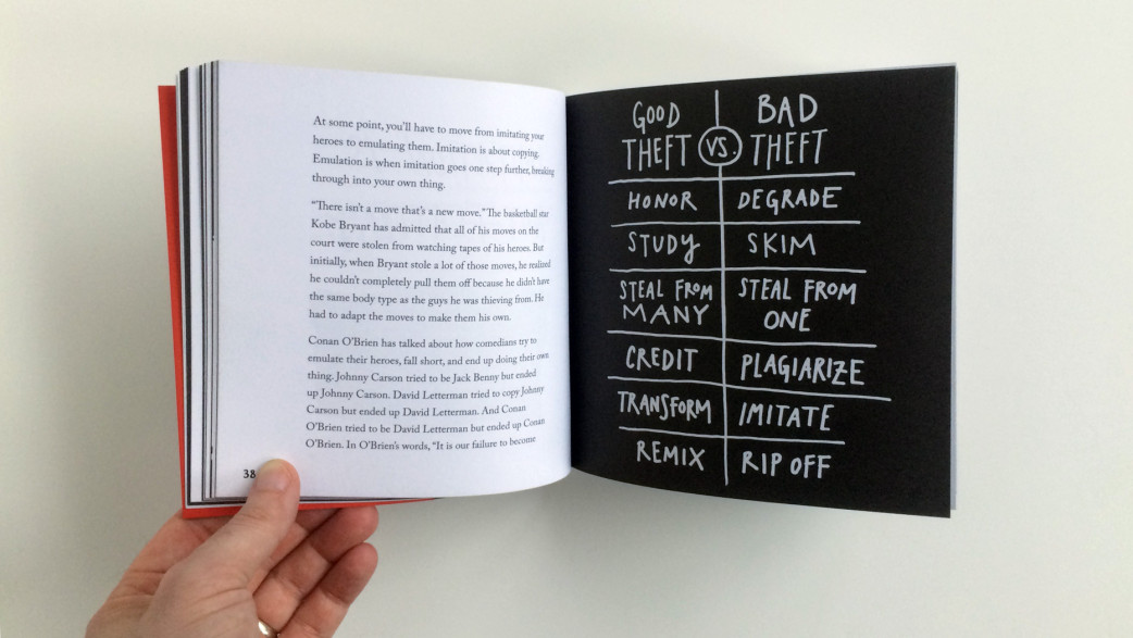 Steal Like an Artist by Austin Kleon