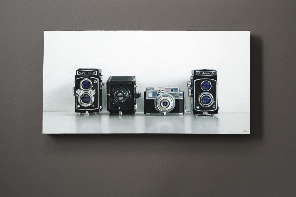 Yashica, Kodak and Bencini / 12 x 24 / Christopher Stott