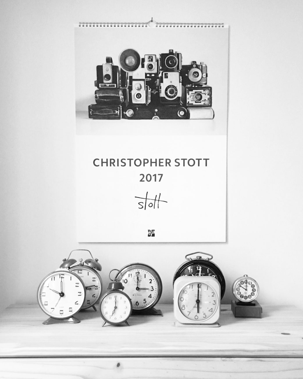 Christopher Stott ITOYA Japan 2017 Calendar