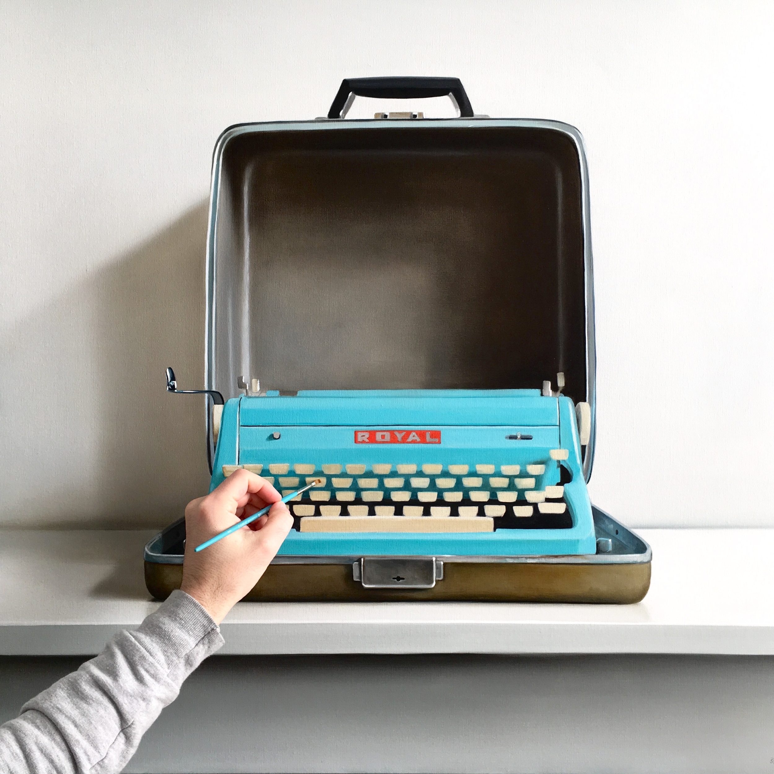 Royal Typewriter / Work in Progress by Christopher Stott